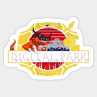 Digital Park Sticker